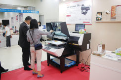 OGBS2017に出展したミマキエンジニアリングの様子